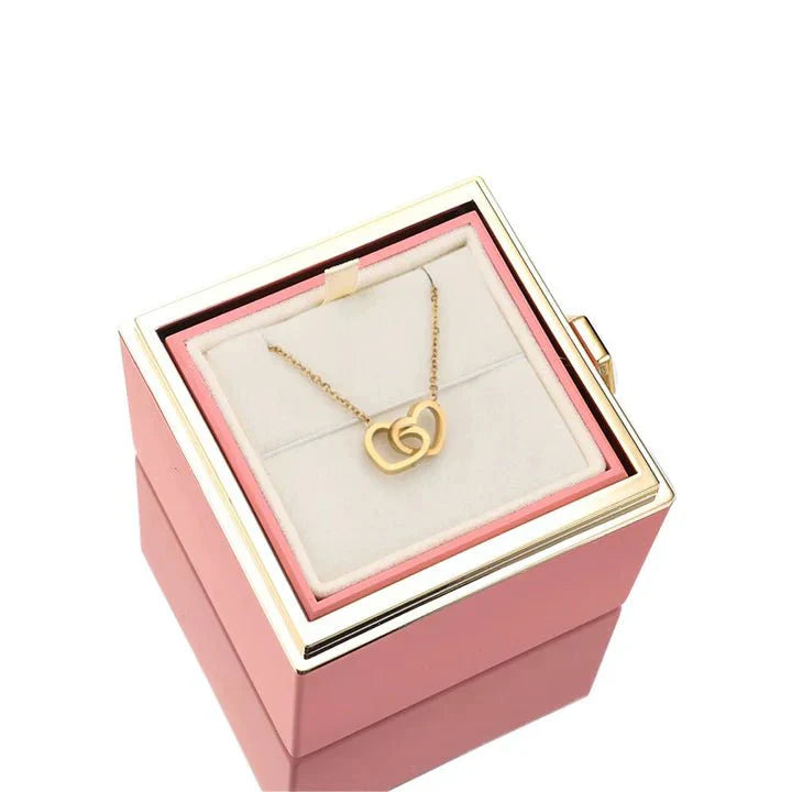 Eternal Rose Box - Personlig Anpassad Halsband