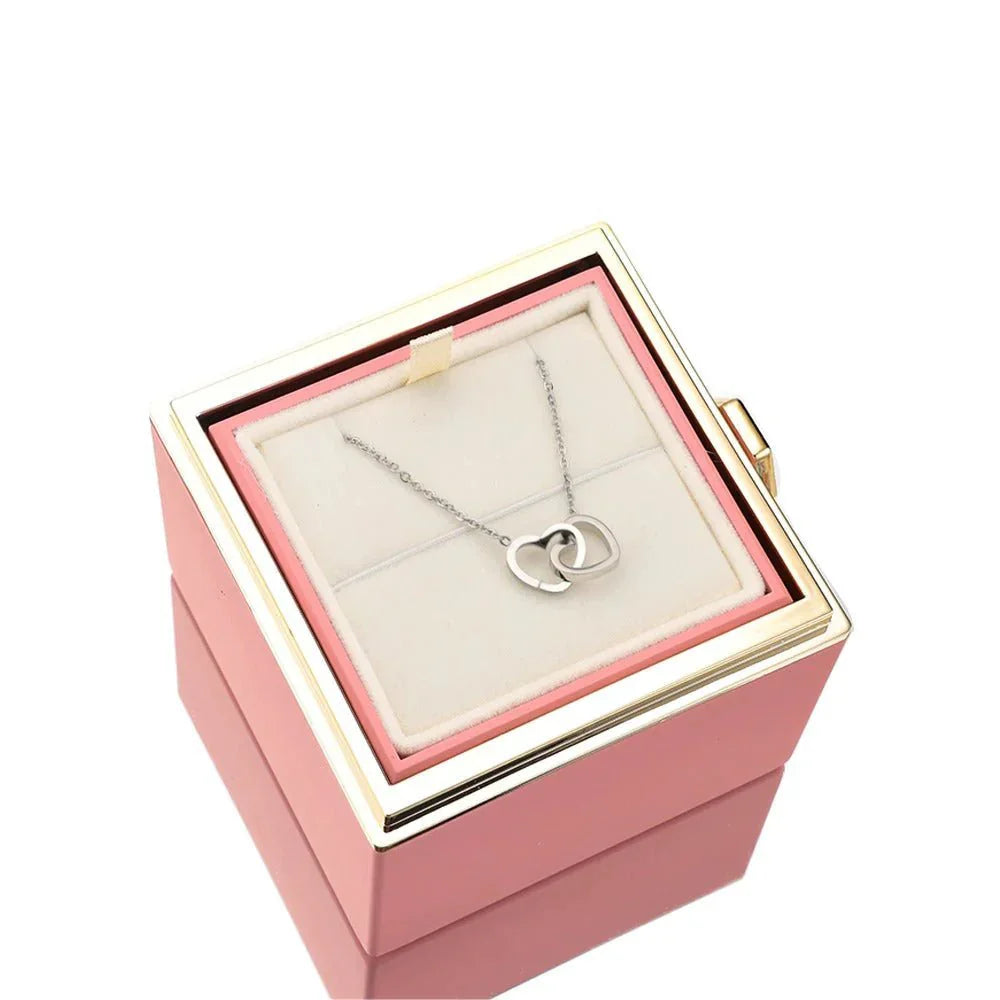 Eternal Rose Box - Personlig Anpassad Halsband