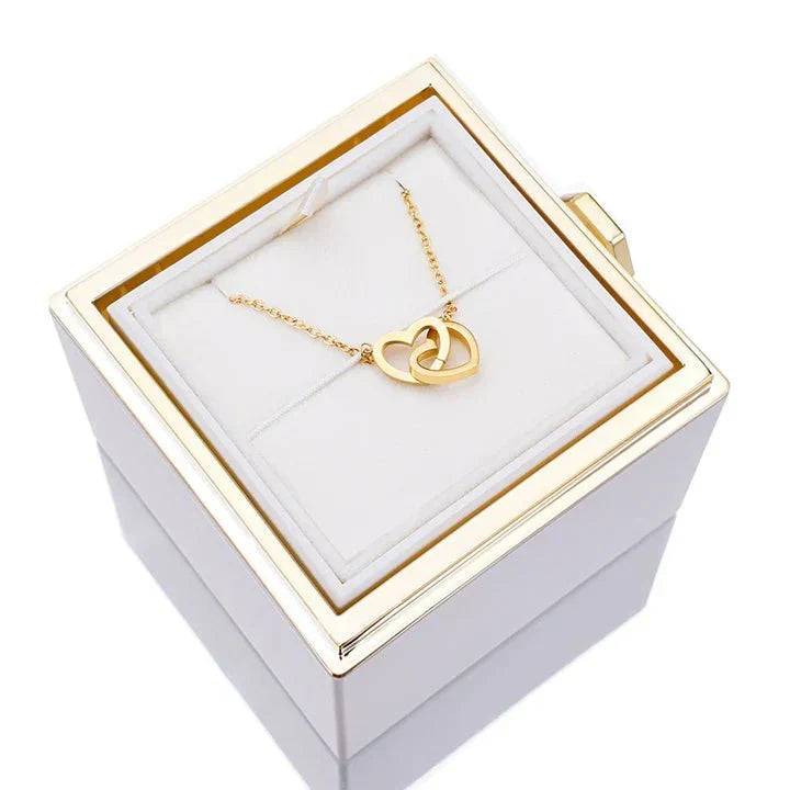 Eternal Rose Box - Personlig Anpassad Halsband