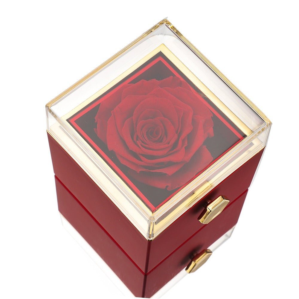 Eternal Rose Box - Personlig Anpassad Halsband