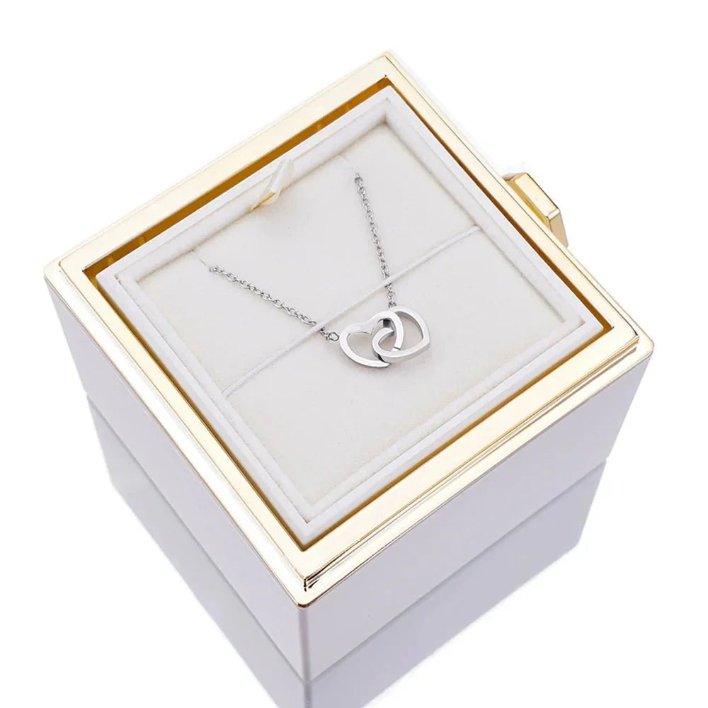 Eternal Rose Box - Personlig Anpassad Halsband