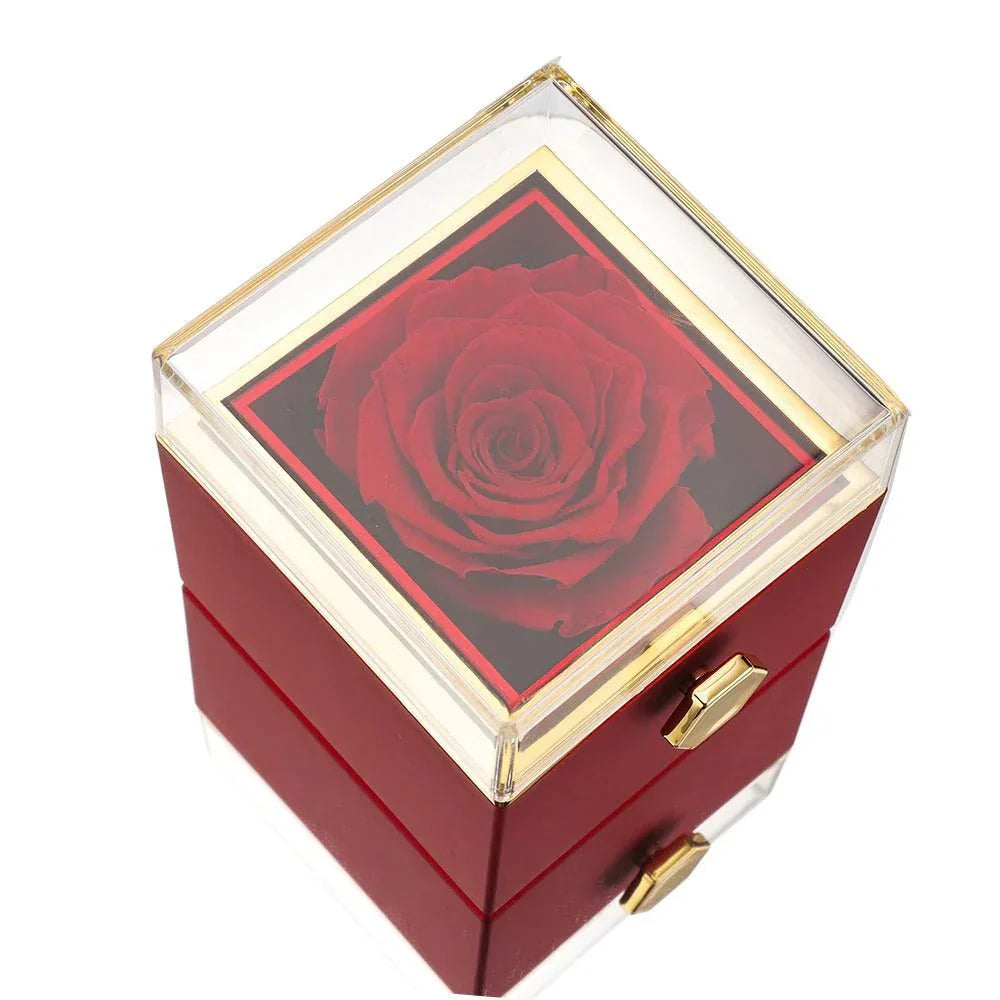 Eternal Rose Box - Personlig Anpassad Halsband