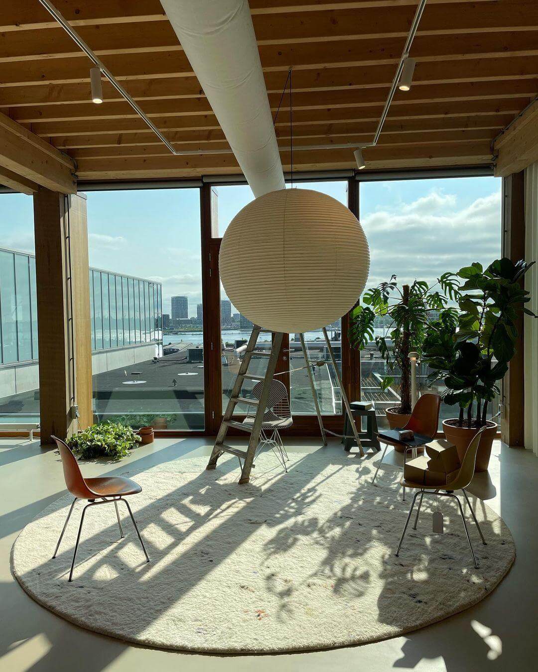 Pappershänglampa - Designbelysning