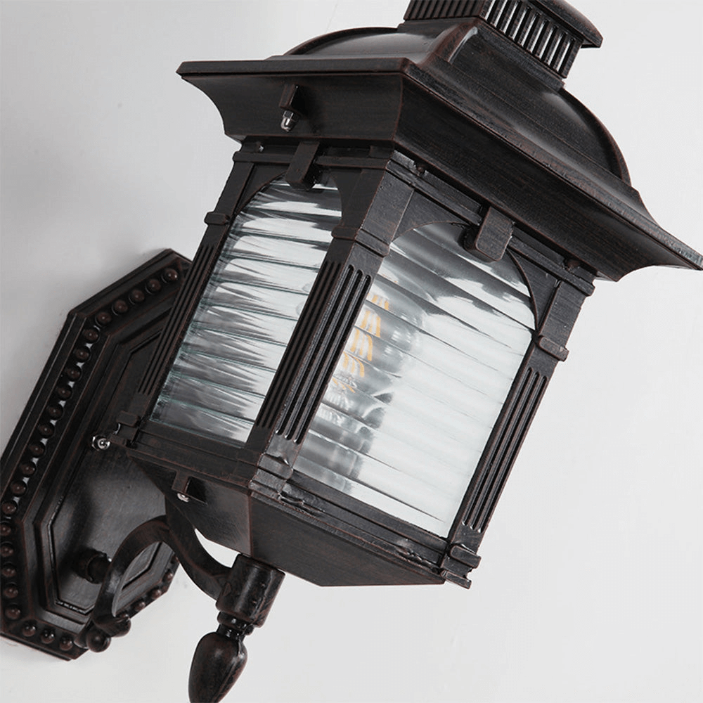 Vägglampa Utomhus - Antik Glasdesign