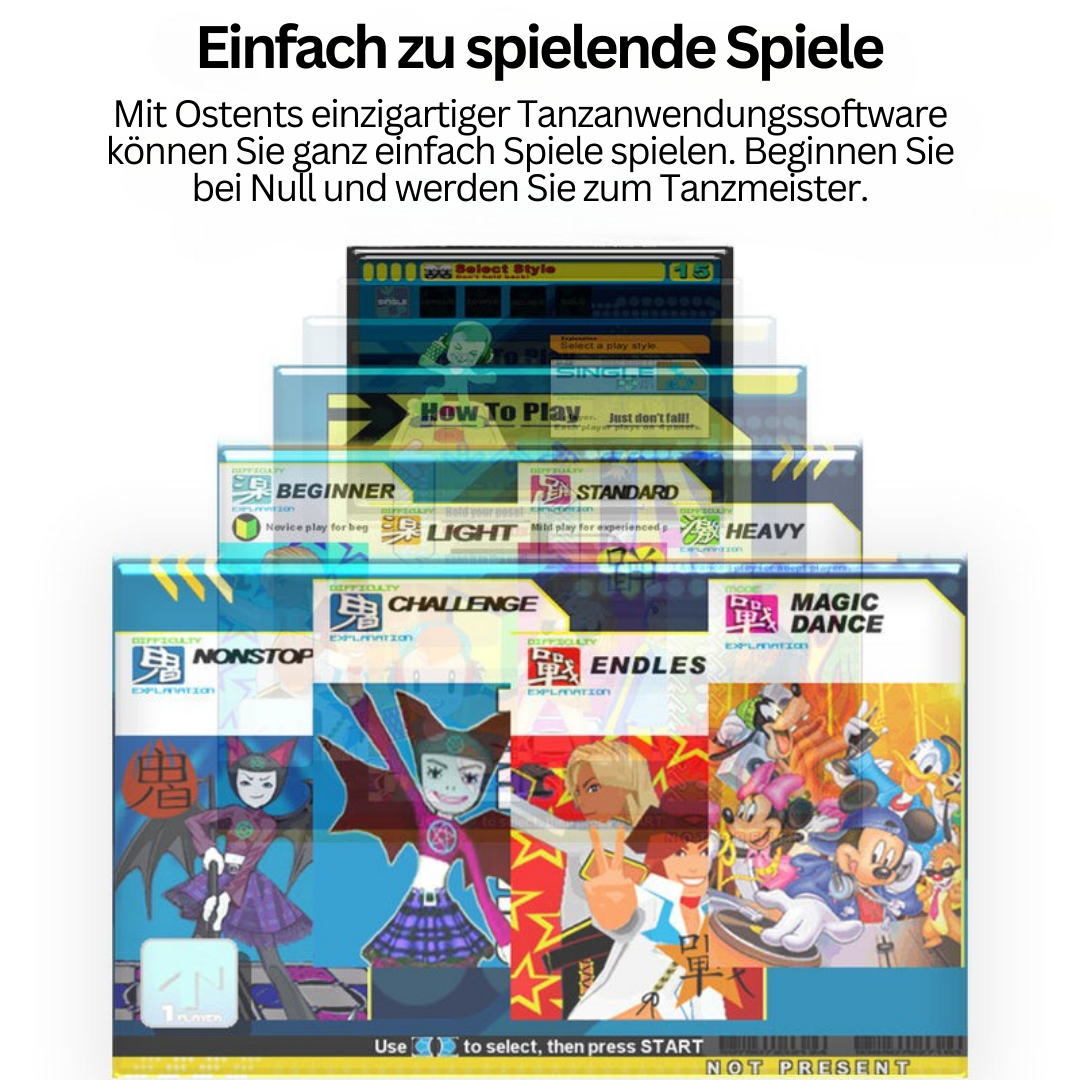 Interaktiv Dansmatta – GroovePlay