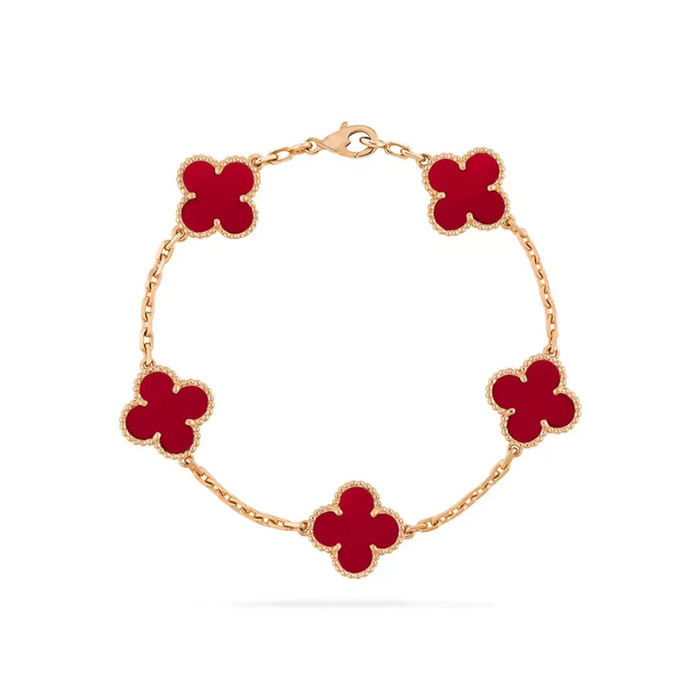 Lana Charm Klöver Armband - Elegant Lyckosmycke