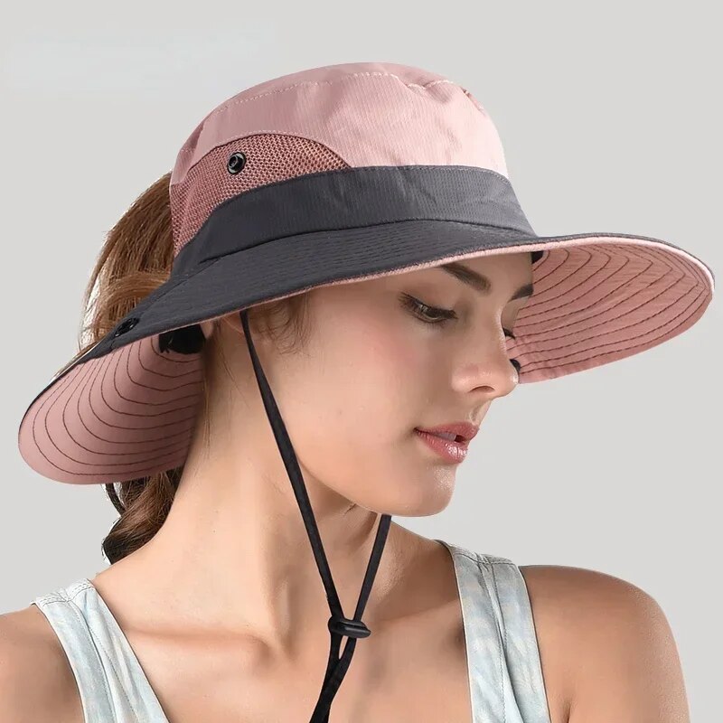 UV Pro Hatt - Stilfullt Solskydd för Damer