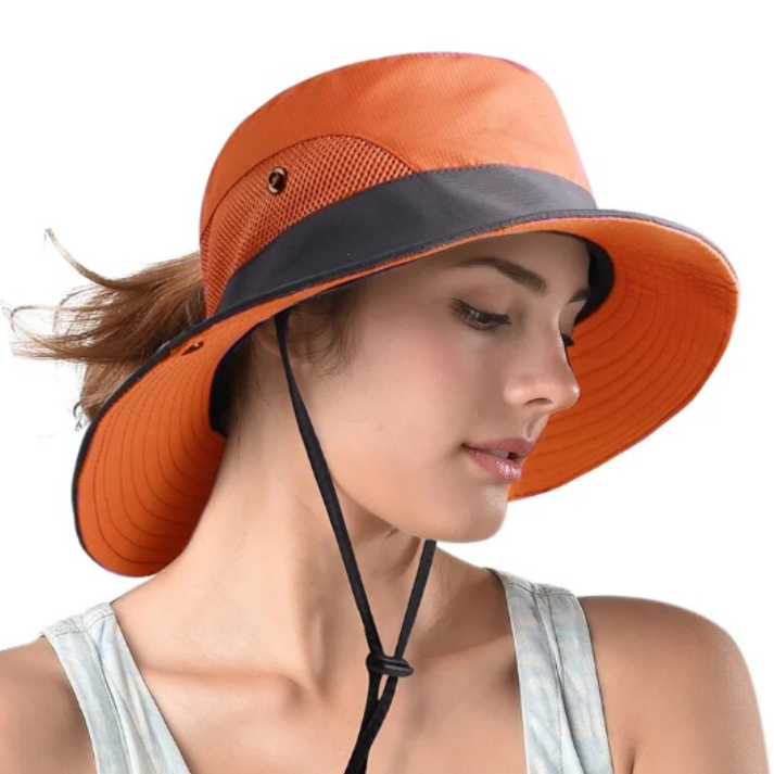 UV Pro Hatt - Stilfullt Solskydd för Damer