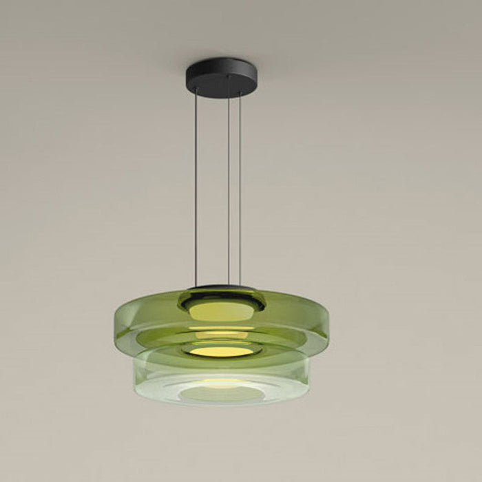 Glaspendellampa Bauhaus-stil - Justerbar