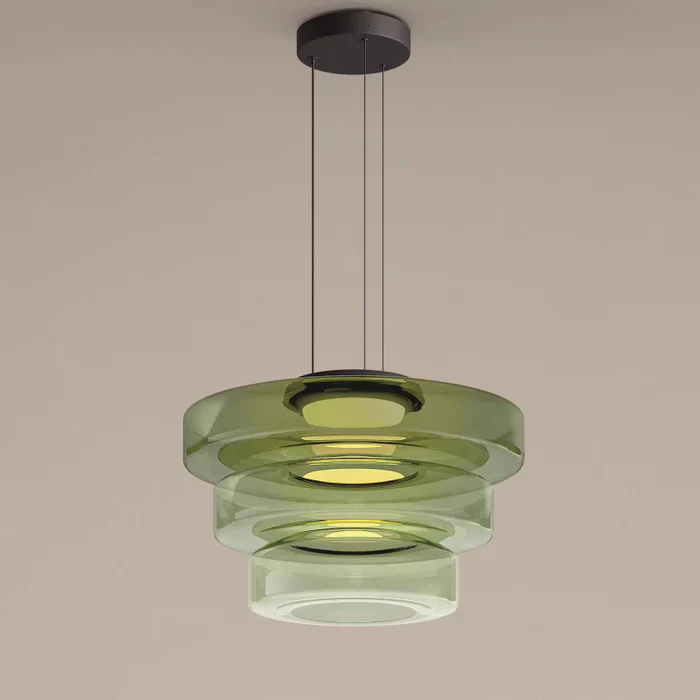 Glaspendellampa Bauhaus-stil - Justerbar