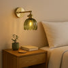 Retro Vägglampa | Glas Tulpan Design | Elegant Belysning
