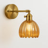 Retro Vägglampa | Glas Tulpan Design | Elegant Belysning