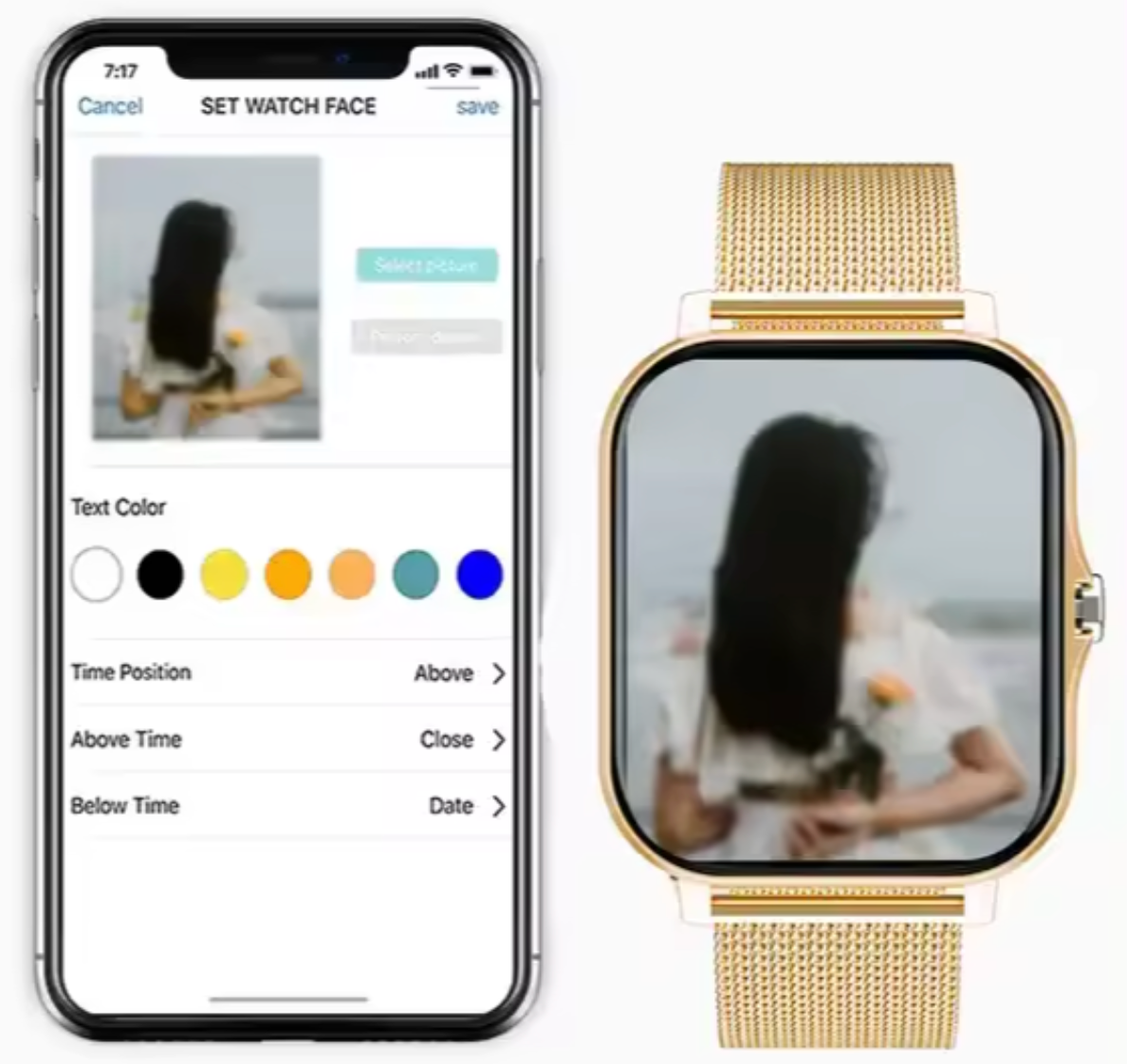 Smartwatch för Kvinnor - Hälsa & Aktivitetstracker