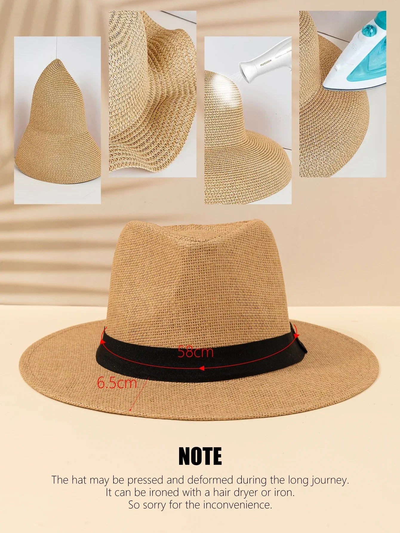 Strandhatt | Elegant Sommarhatt för Skydd