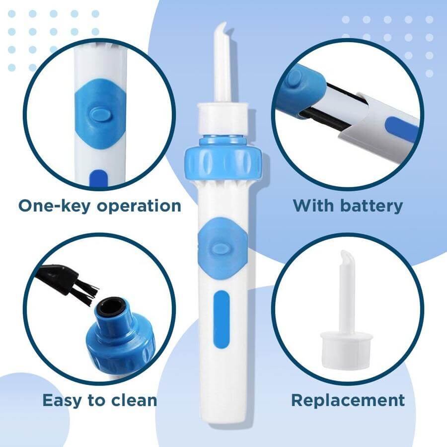 Elektrisk Öronvax Borttagare