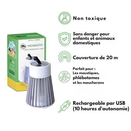 Elektrisk UV-Mygghämmare - Insektslampa för Inomhus och Utomhus