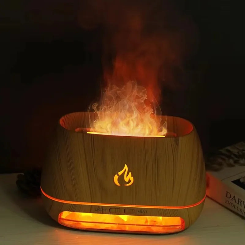 Himalayan Salt Aroma Diffuser med Stämningsljus – SaltSerenity