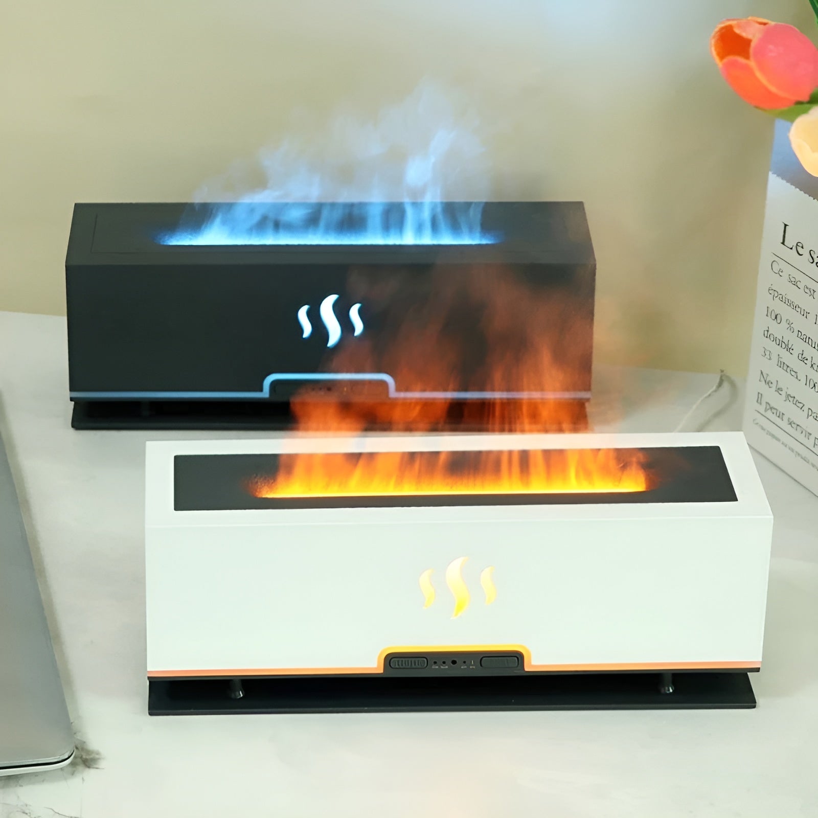 Multifunktionell Aroma Luftfuktare – GlowFlame