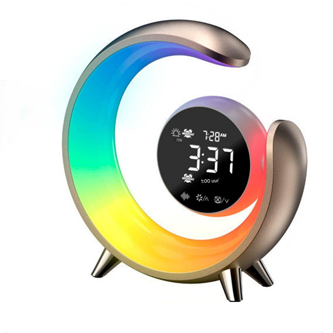 Multifunktionell Nattlampa med RGB & Larmfunktion – Lumivo