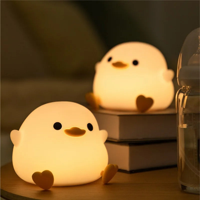 Söt Anka Nattlampa - QuackGlow
