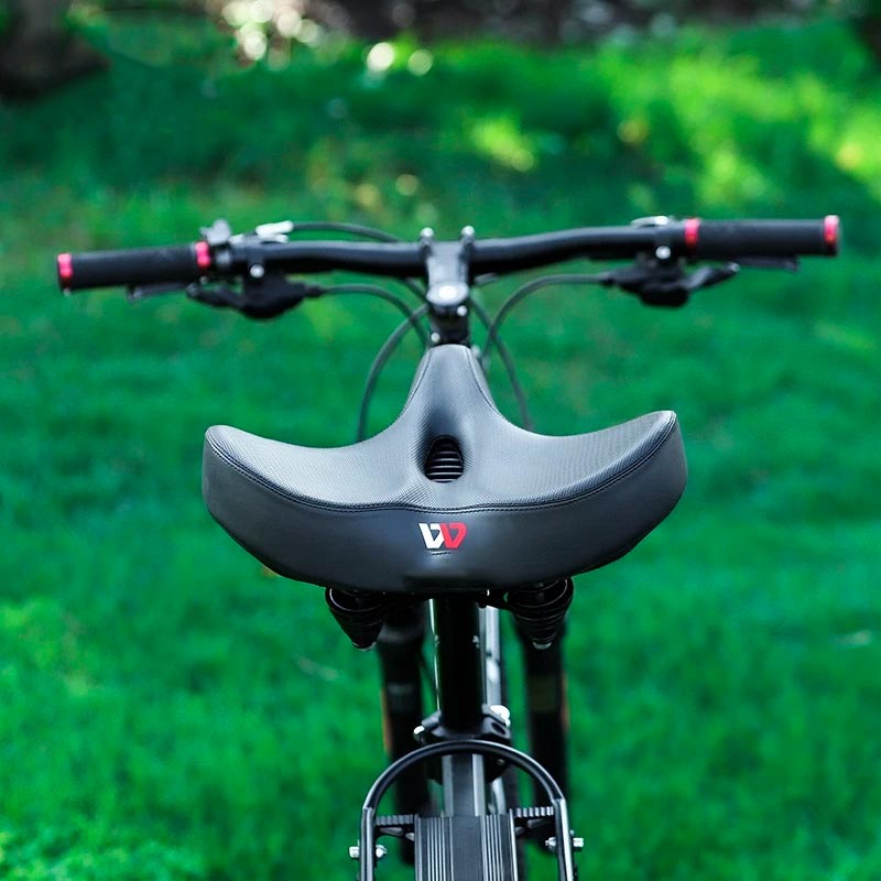 RideEase | Ergonomiskt Cykelsadel | Extra Bred och Andningsbar
