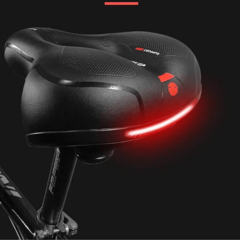 SoftRide Cykelsadel | Ergonomisk & Bekväm | Rygg- och Sittben