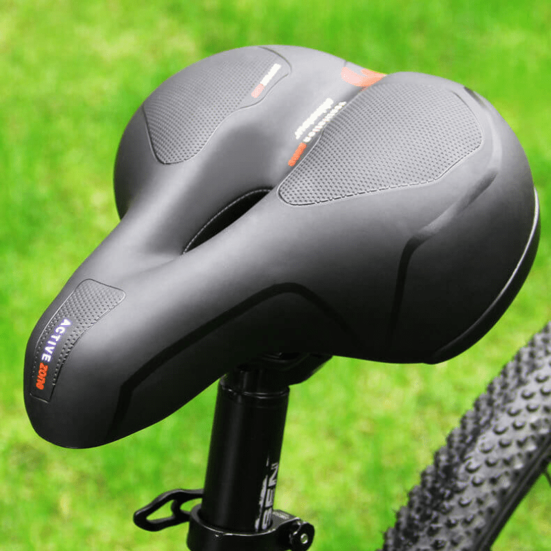 SoftRide Cykelsadel | Ergonomisk & Bekväm | Rygg- och Sittben