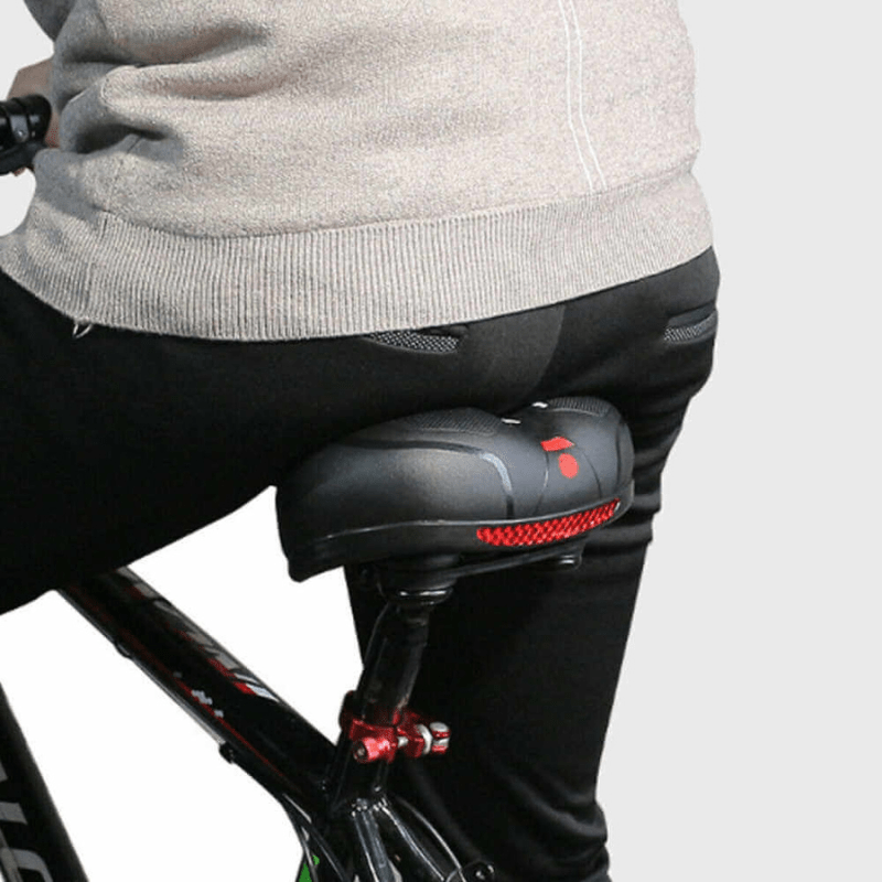 SoftRide Cykelsadel | Ergonomisk & Bekväm | Rygg- och Sittben