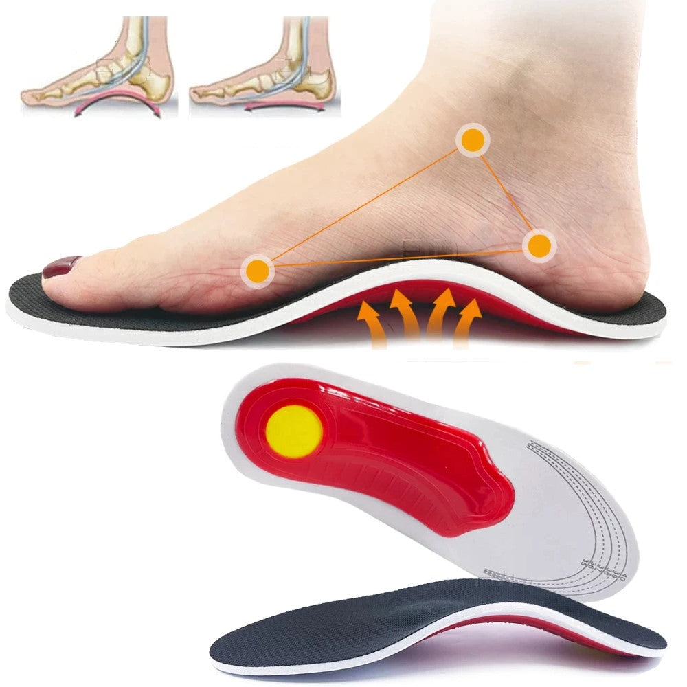 Stötdämpande sulor för Fotvärk | Ergonomiska & Andningsbara