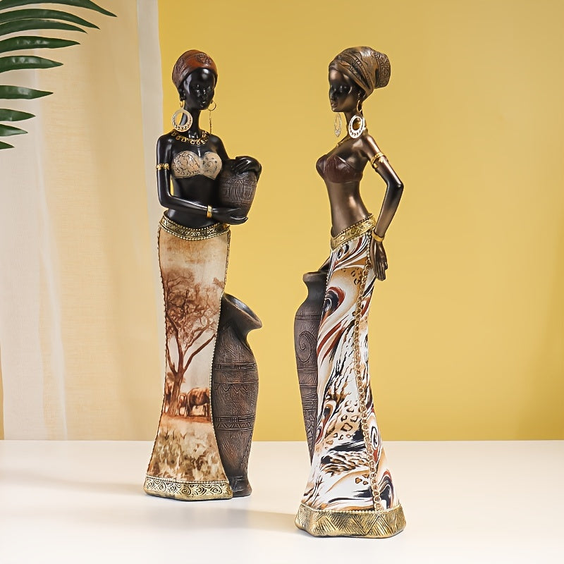 Tribal Essence Afrikanska Ornament – Äkta Atmosfärsskapare för Alla Interiörer