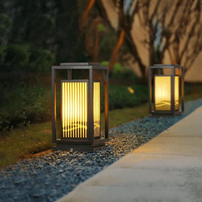 Modern Utomhuslampa på Solenergi