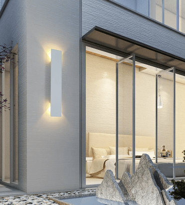 Vattentät LED Aluminium Utomhusvägglampa