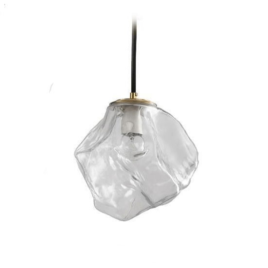 Hänglampa med Lavaglas Design