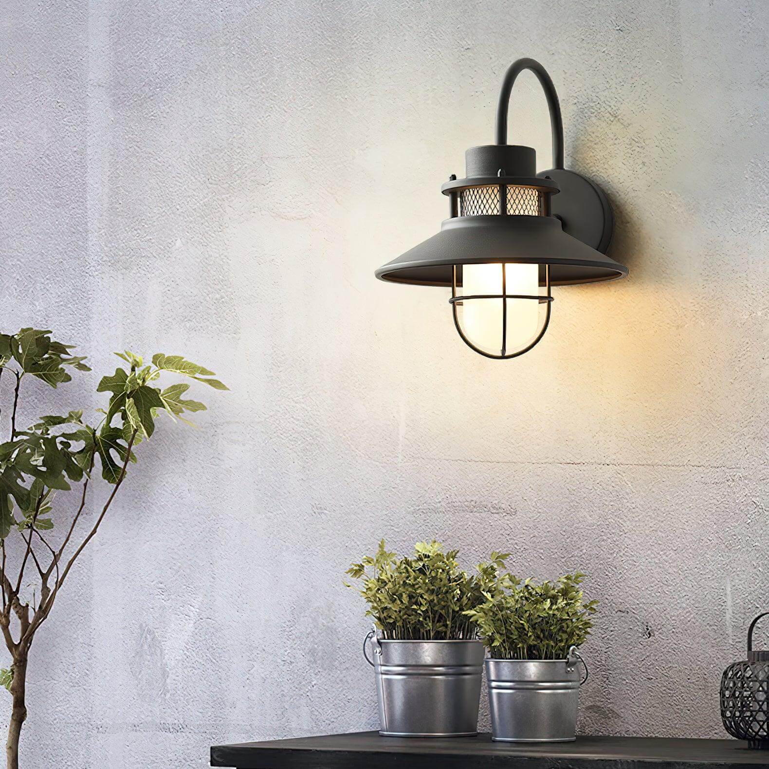 Industriell Utomhusvägglampa - Väderbeständig