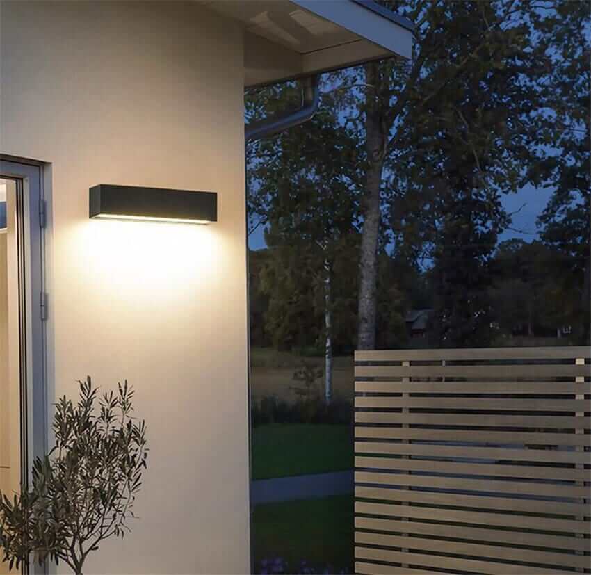 Modern Utomhus Vägglampa - LED Utomhusbelysning