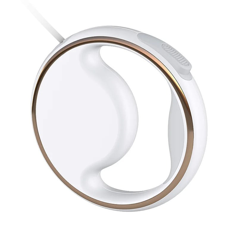 LED Automatisk Hundkoppel – Ergonomiskt Handtag & Säkerhetsljus