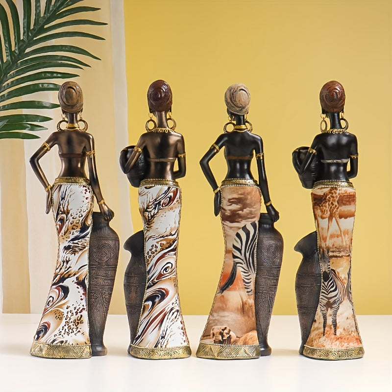 Tribal Essence Afrikanska Ornament – Äkta Atmosfärsskapare för Alla Interiörer