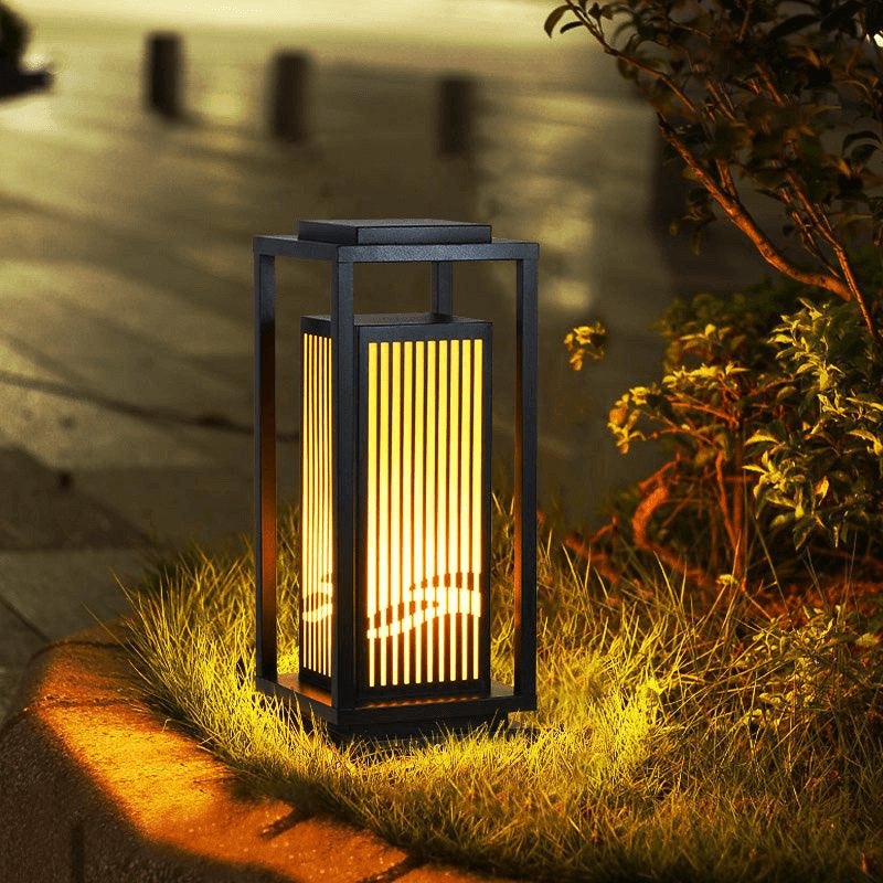 Modern Utomhuslampa på Solenergi