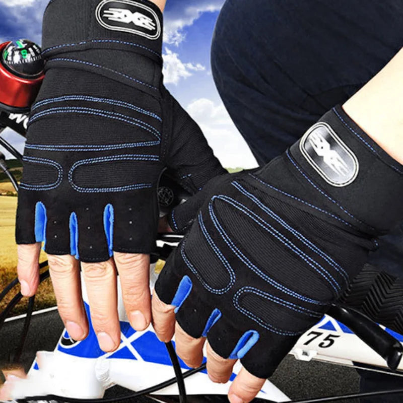 Stötabsorberande & Stödjande Träningshandskar – FitFlex