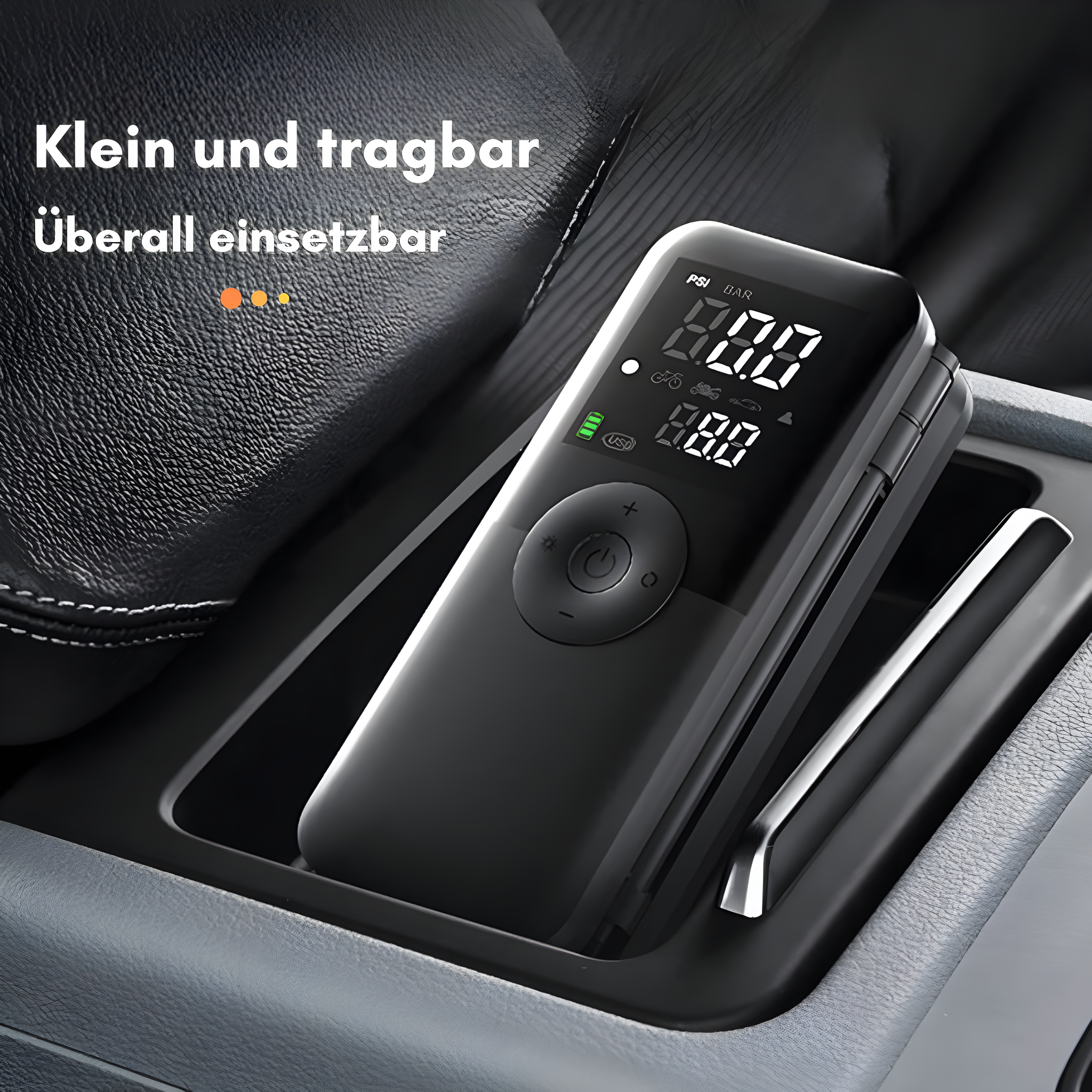 Smart Bärbar Luftpump – AirMaster Pro