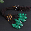 Naturlig Kristall Ametist Helande Halsband – Lyra