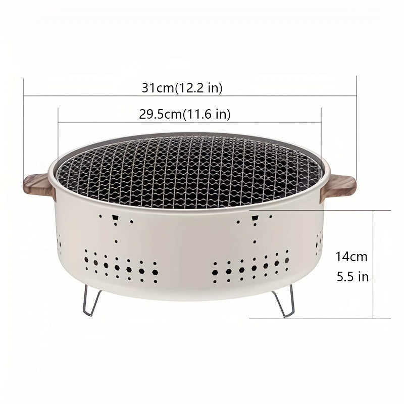 Rökfri Bärbar Elektrisk Grill - SmokeLessGrill