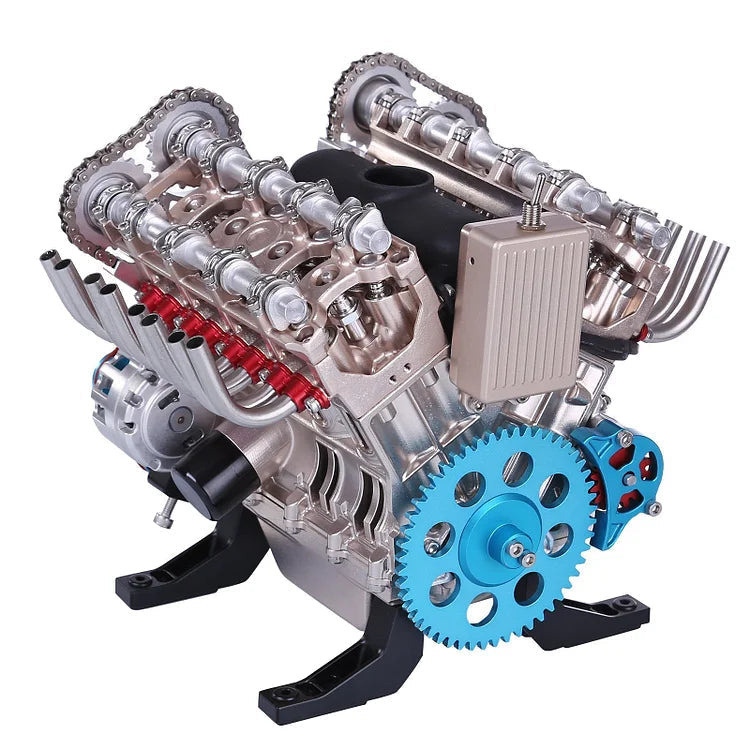 Motorblock Ornament för Bilentusiaster - TorqueV8