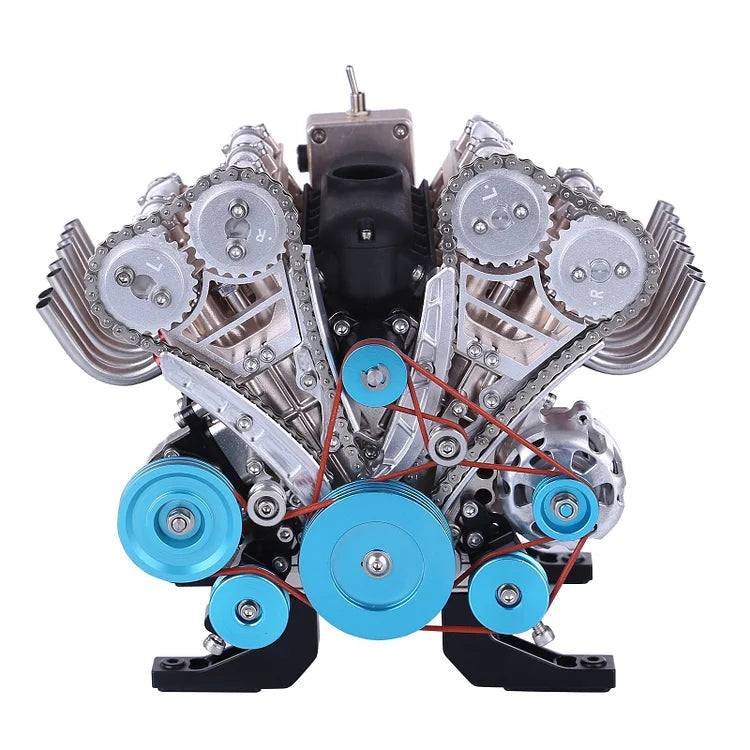 Motorblock Ornament för Bilentusiaster - TorqueV8