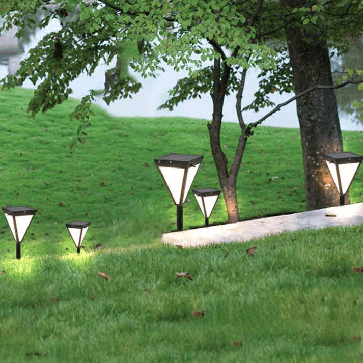 Modern LED Utomhuslampa - Hållbart Metall