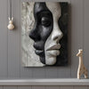 Abstrakt Kvinnlig 3D Porträtt – DIY Canvas Set för Konstälskare