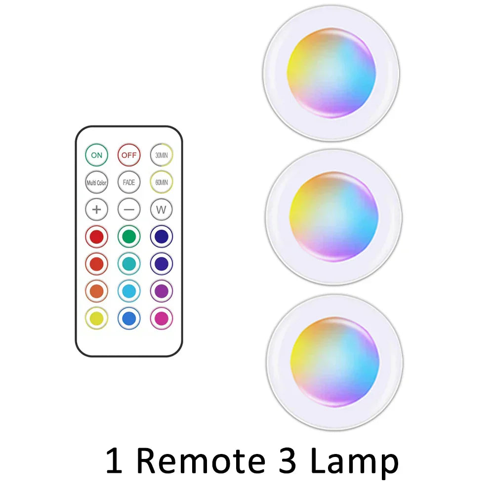 Trådlös RGB LED Under-Skåp Lampa - GlowyLed