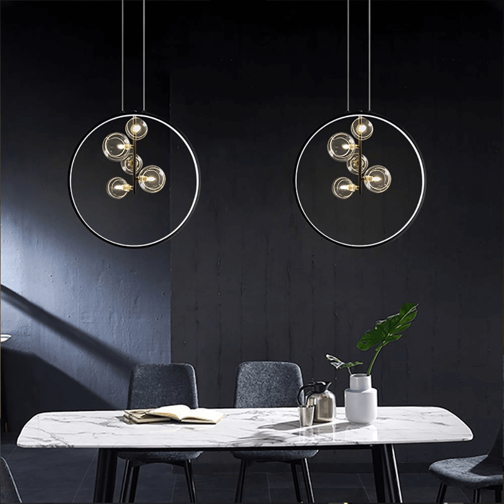 Minimalistisk Glas Hänglampa - LED Belysning