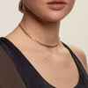 Stilren Minimalistisk Choker Halsband – Lola