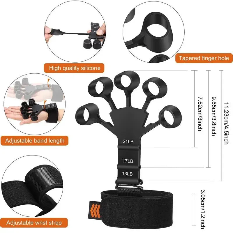 Finger- och Handtränare – GripMaster